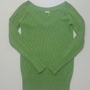 Old Navy Green V-Neck Sweater Size Small